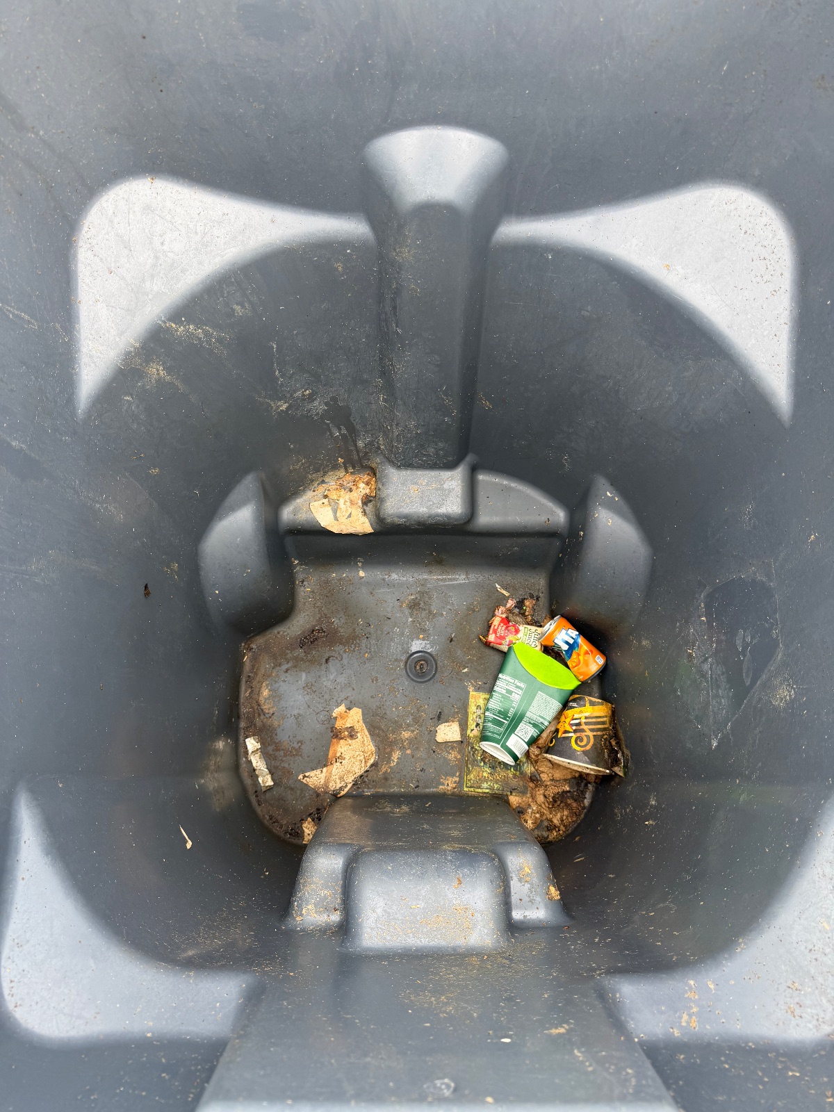 Fresh Bin project before